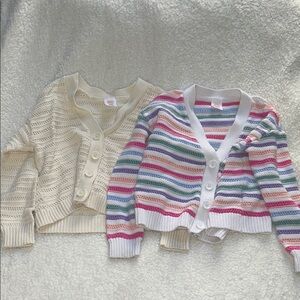 Girls Cardigan Sweater Bundle